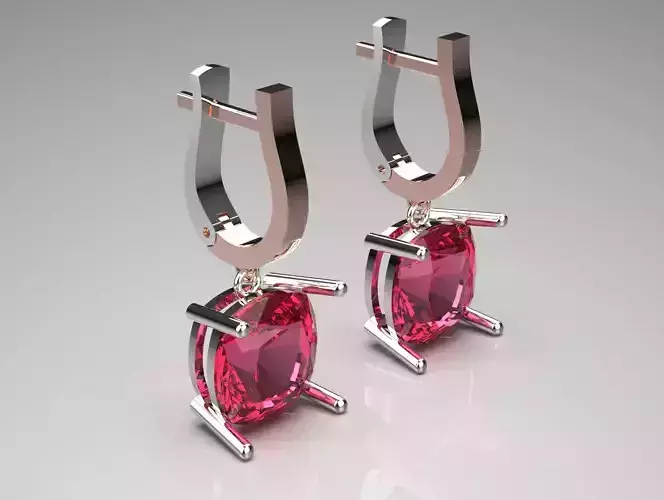 gemstone gold earring ge0015