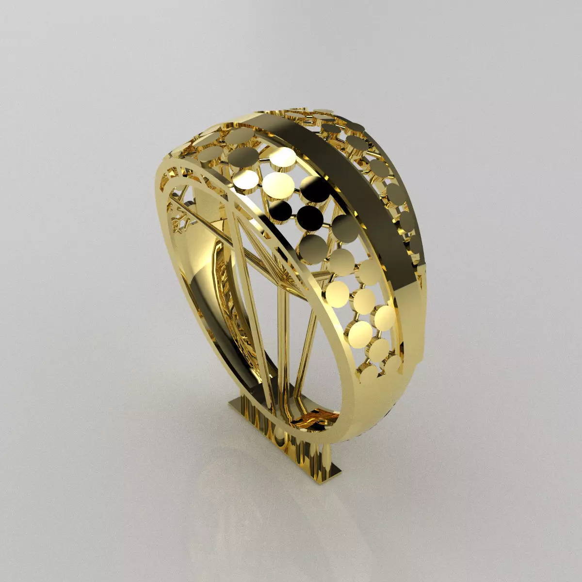 Fusion ring 3D printer model code 273 3D print model 3D print model