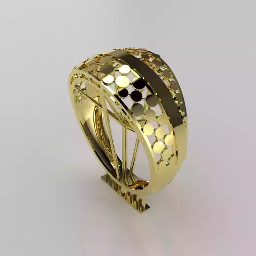 Fusion ring 3D printer model code 273 3D print model