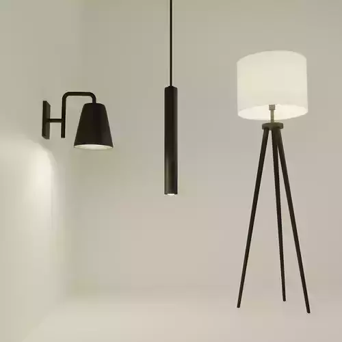 Modern Lamp Set