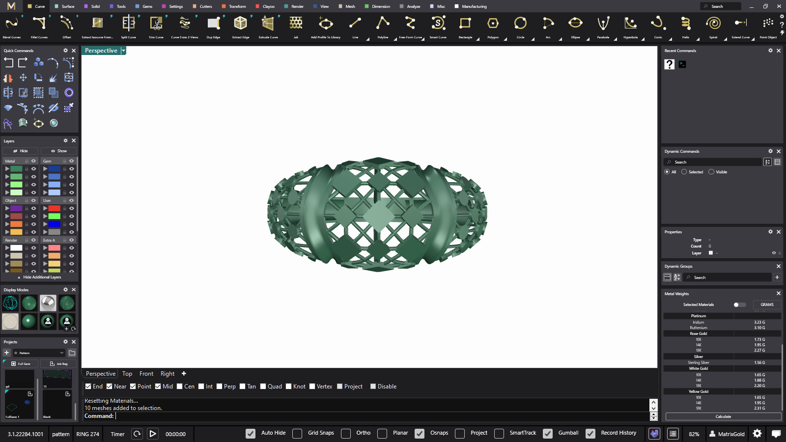 Fusion ring 3D printer model code 274 3D print model 3D print model_9
