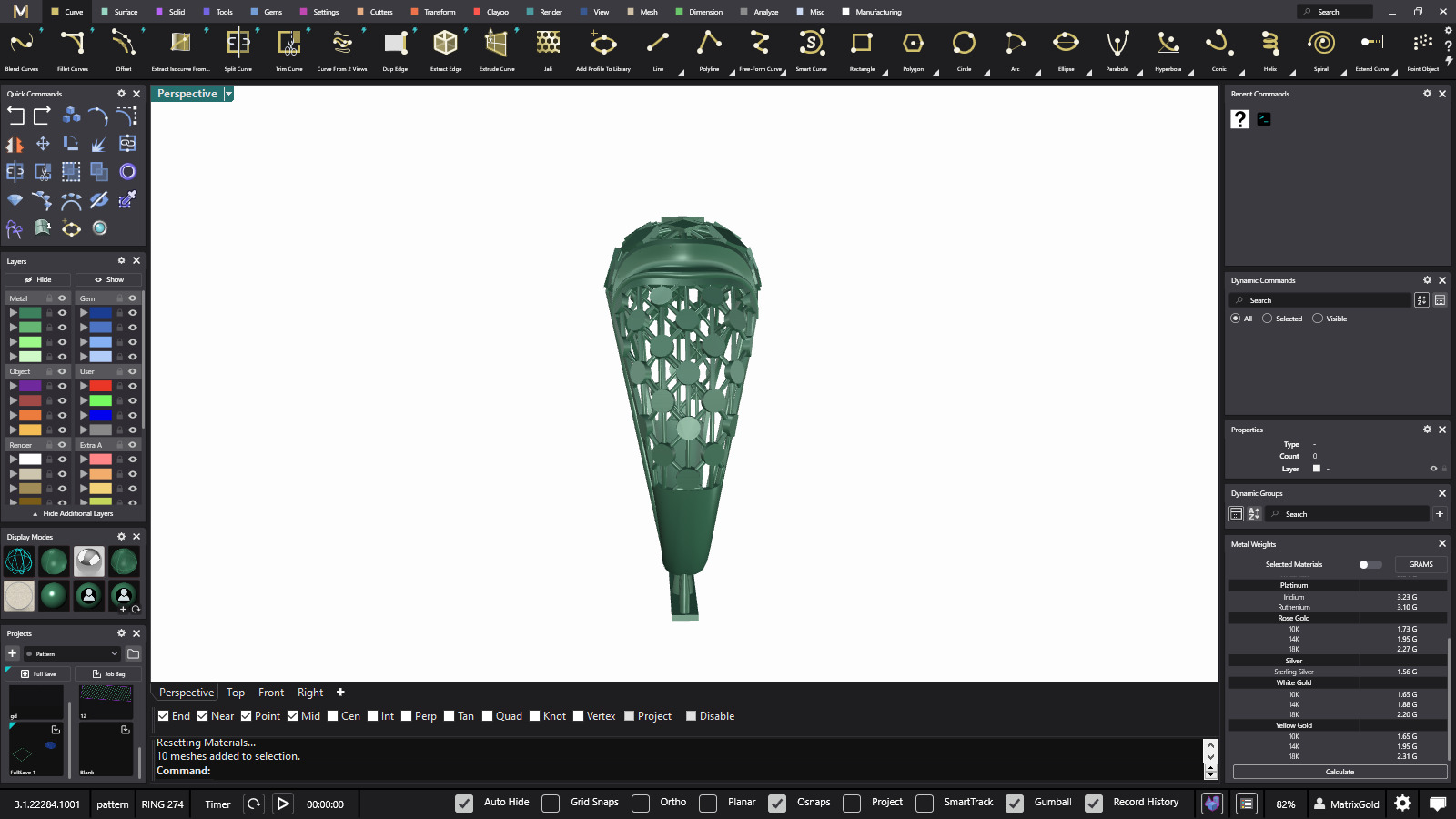 Fusion ring 3D printer model code 274 3D print model 3D print model_8