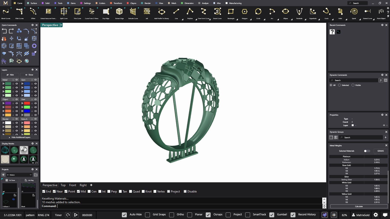 Fusion ring 3D printer model code 274 3D print model 3D print model_5