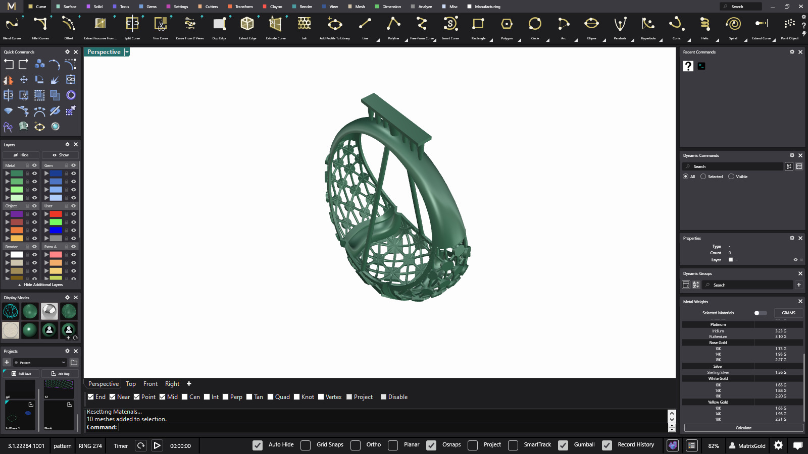 Fusion ring 3D printer model code 274 3D print model 3D print model_16