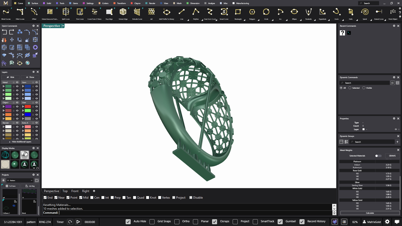 Fusion ring 3D printer model code 274 3D print model 3D print model_13