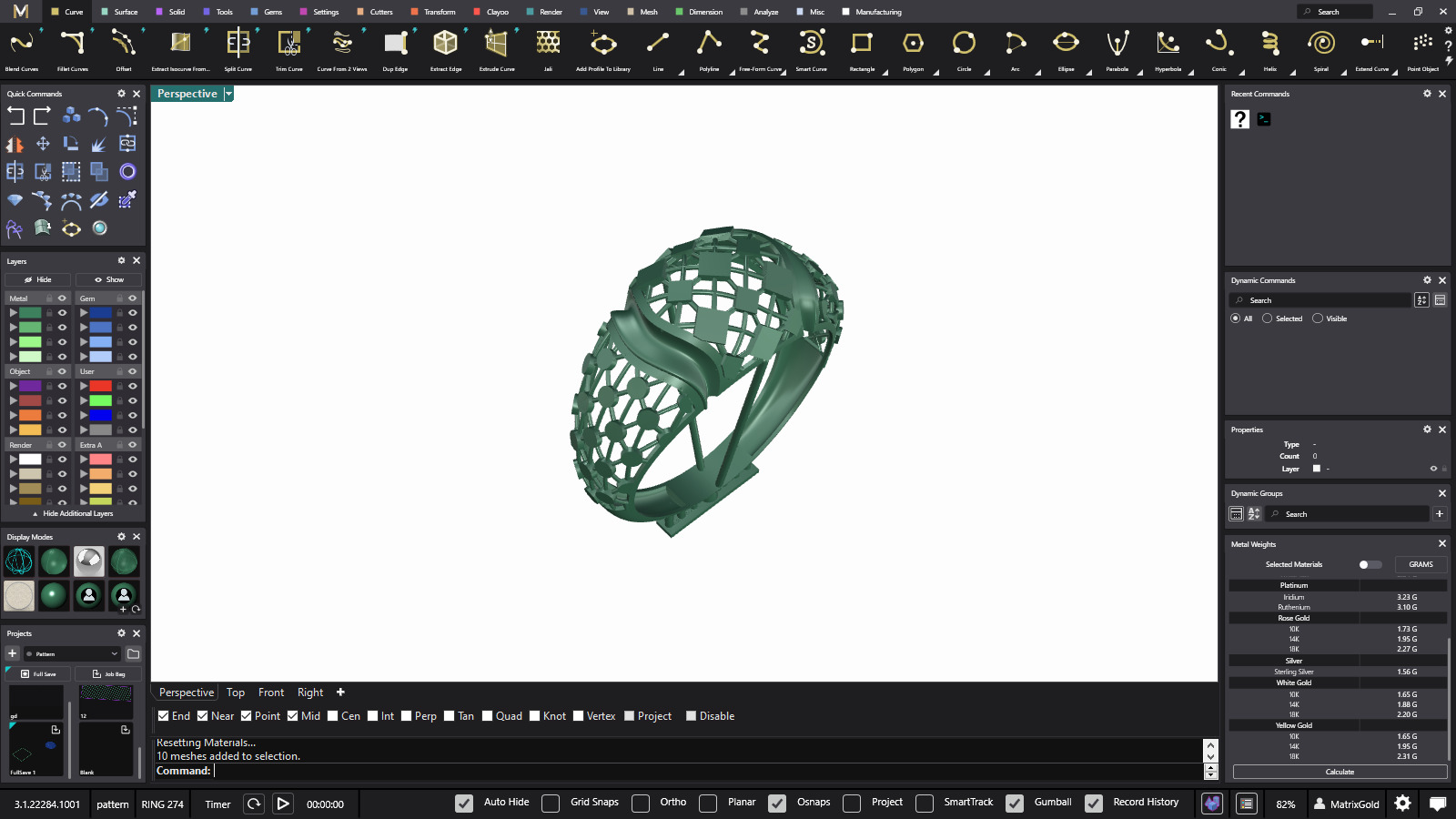 Fusion ring 3D printer model code 274 3D print model 3D print model_15