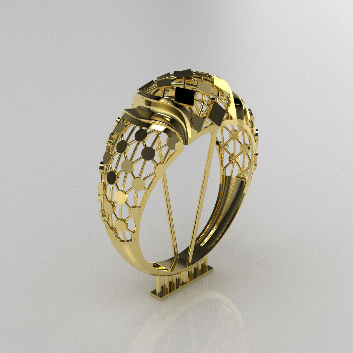 Fusion ring 3D printer model code 274 3D print model 3D print model_1