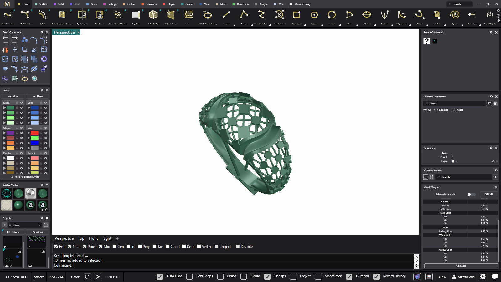 Fusion ring 3D printer model code 274 3D print model 3D print model_14