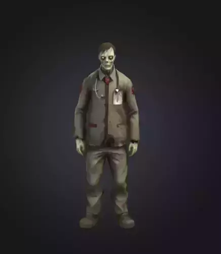 Dayz Themed Doctor Zombie