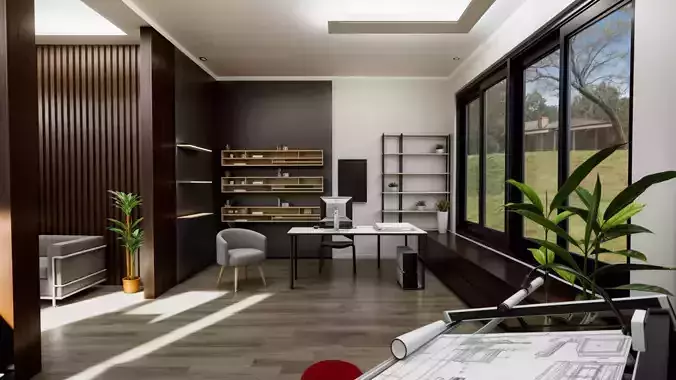  modern and minimalistic workspace