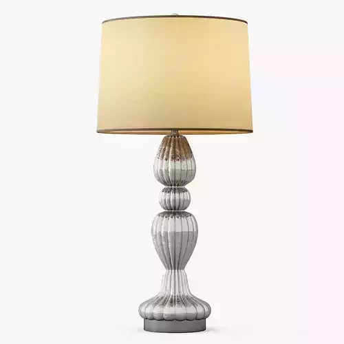 Scalloped Table Lamp