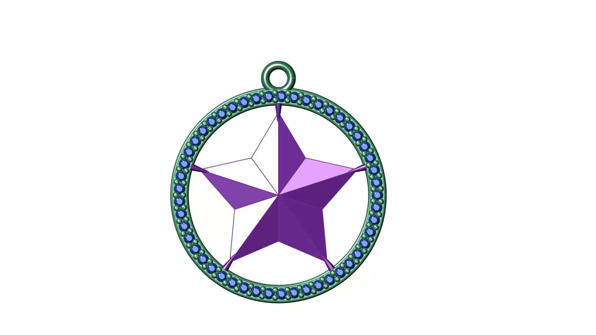 start pendant Free 3D model