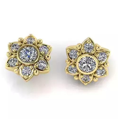 Earrings puset Model 7424