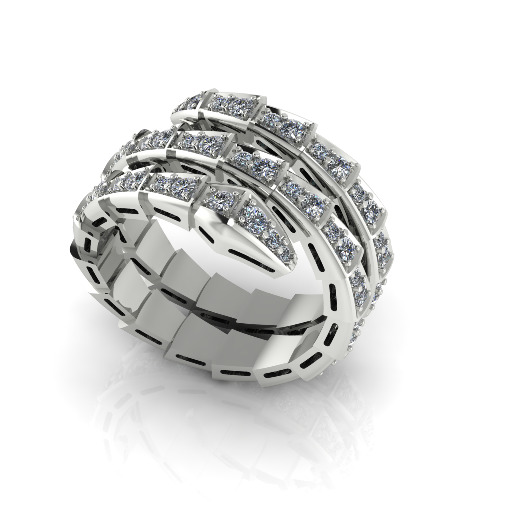 Ring snake Model 7423 3D print model_1