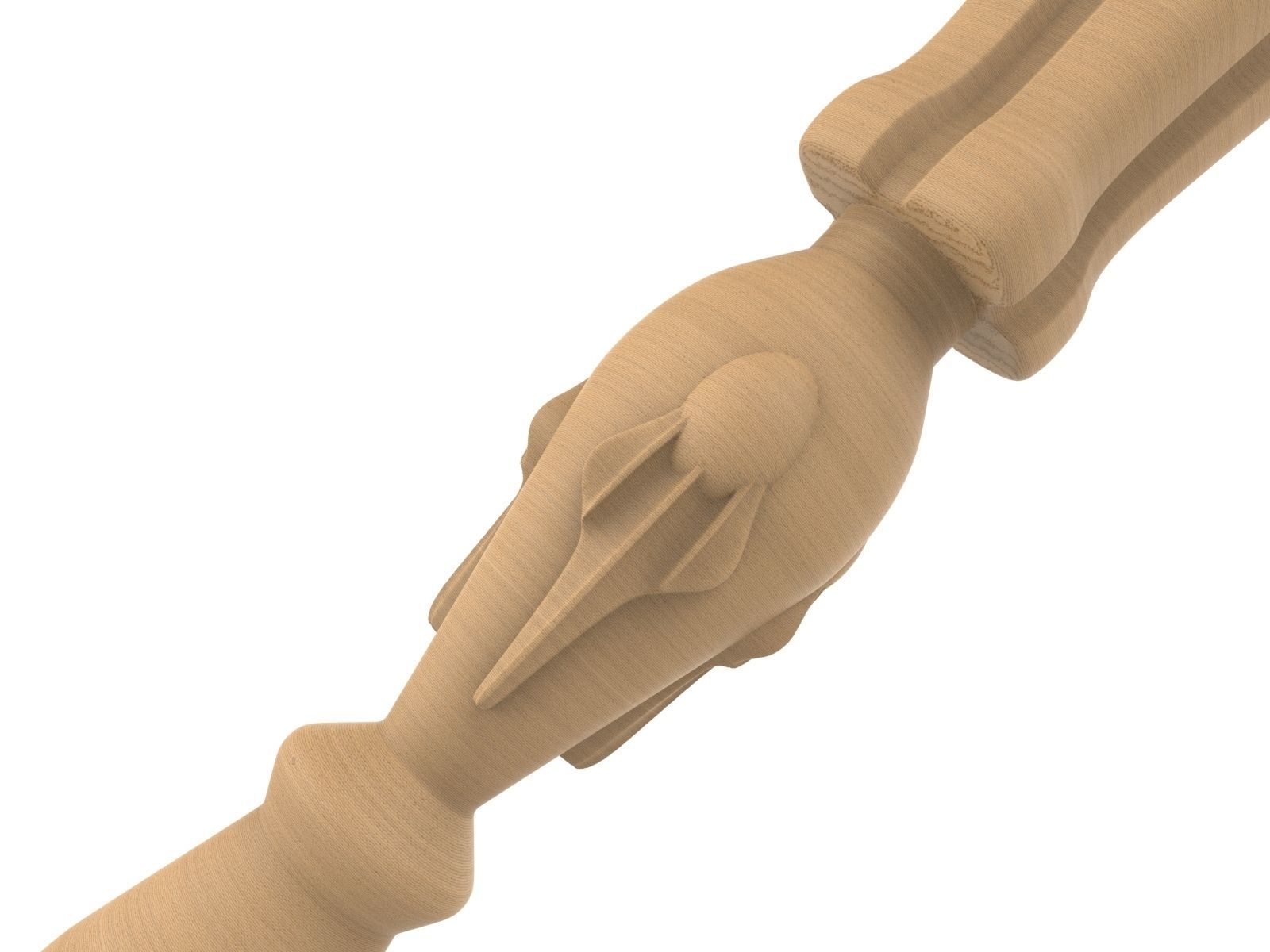 Baluster 3D print model_5