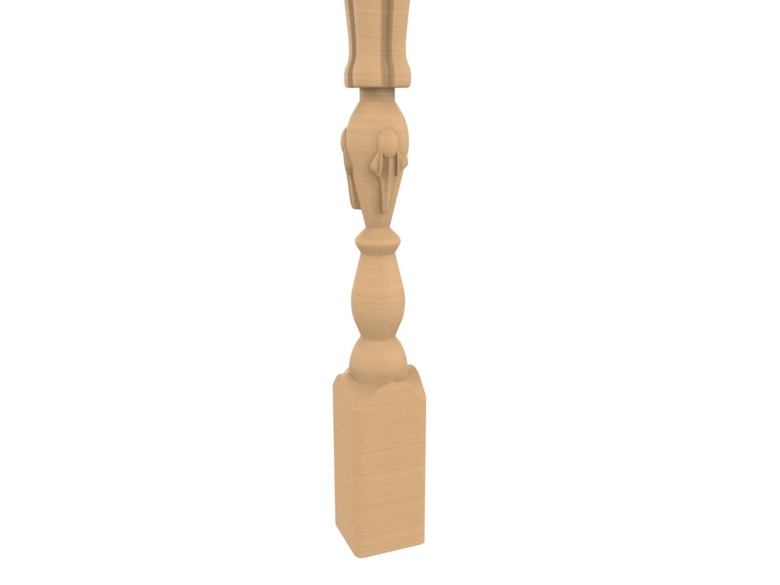 Baluster 3D print model_3