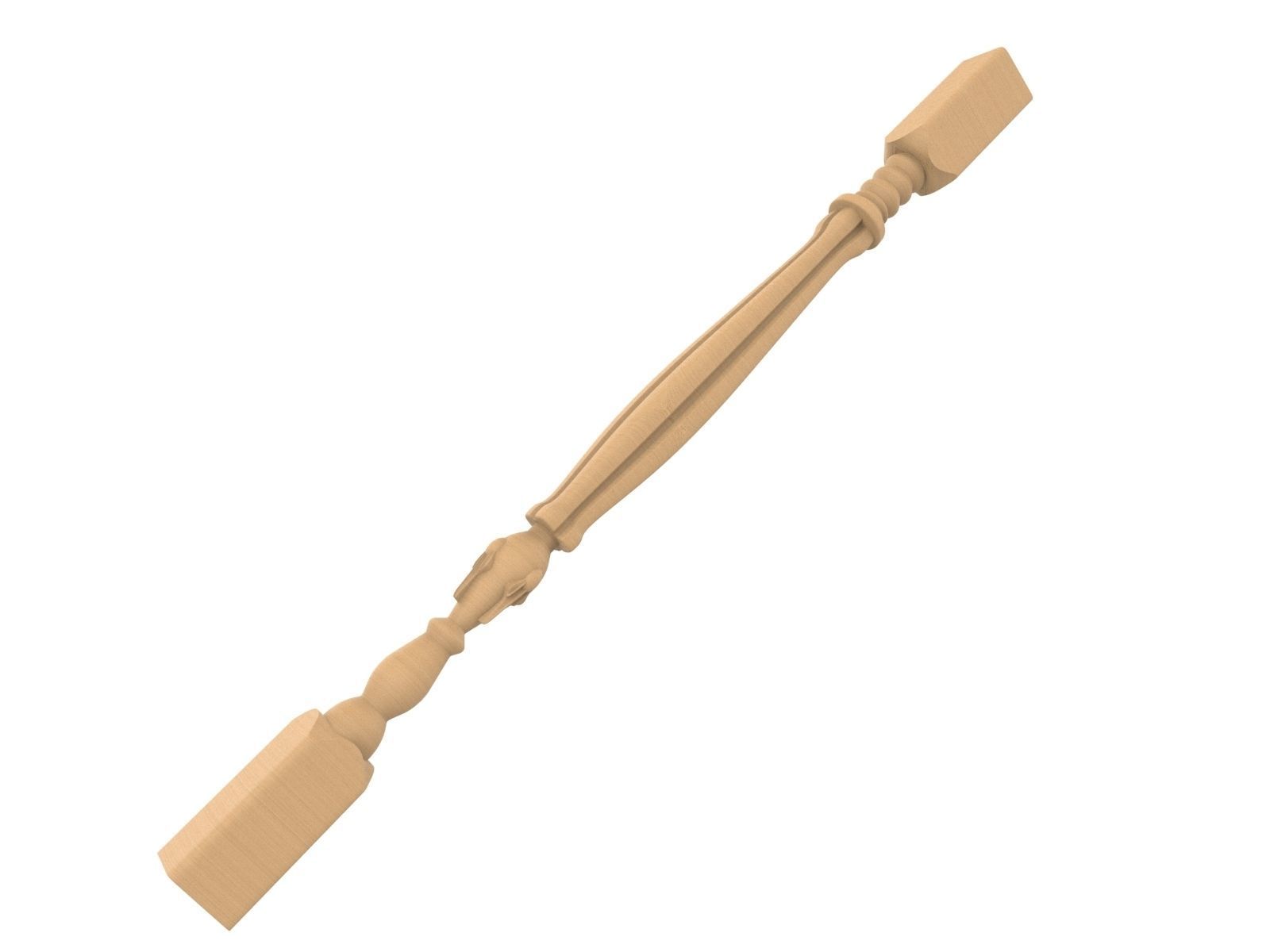 Baluster 3D print model_1