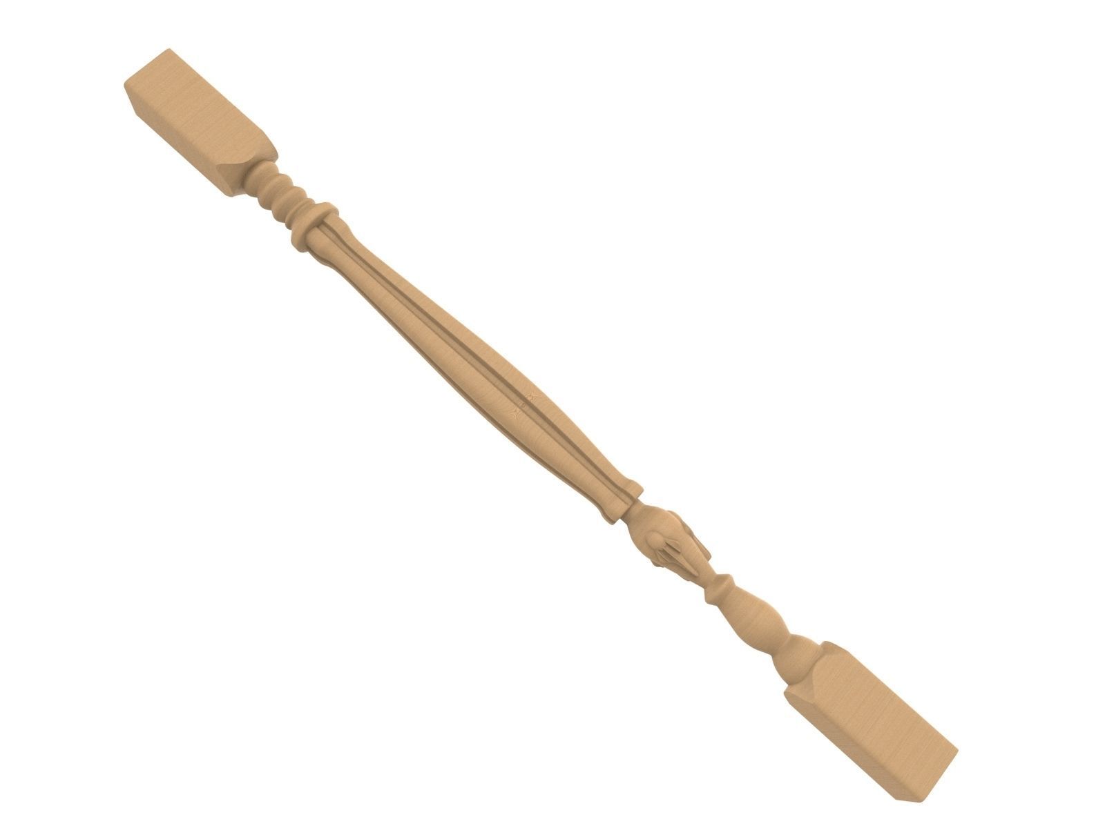 Baluster 3D print model_4