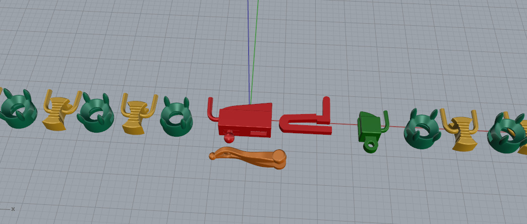 Bracelet Model 7422 3D print model_2