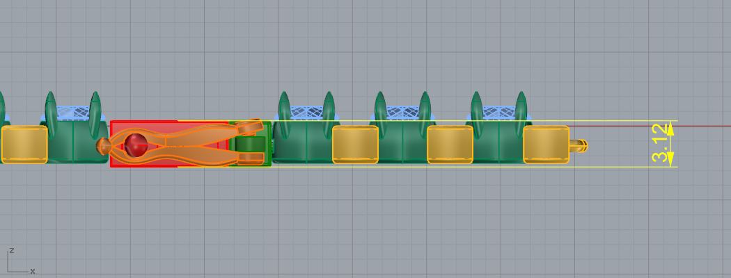 Bracelet Model 7422 3D print model_5