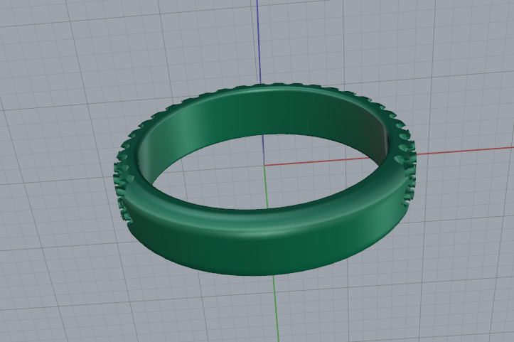 Ring Model 7420 3D print model_4