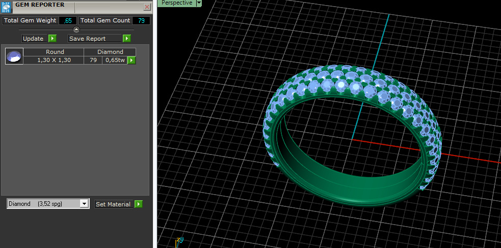 Ring Model 7420 3D print model_7