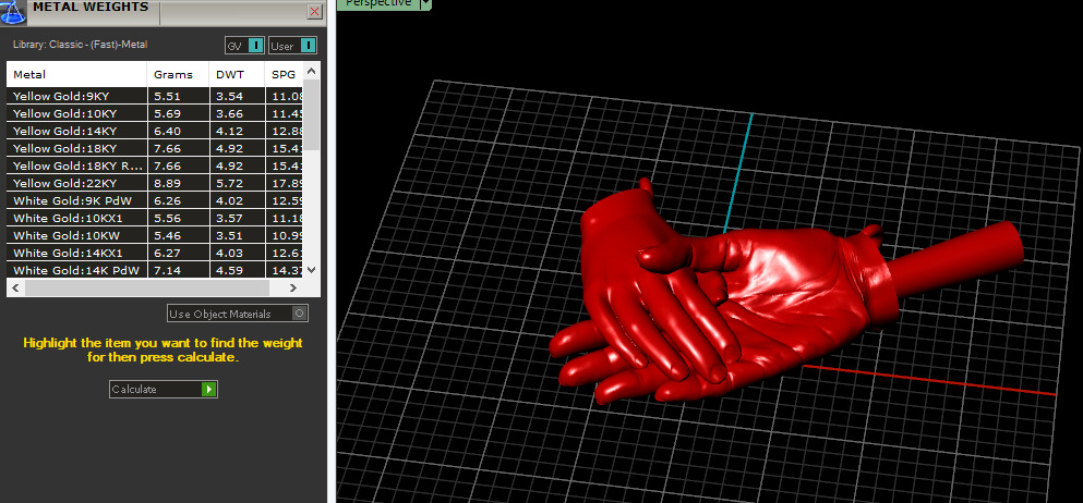 Hand pendant Model 7410 3D print model_7