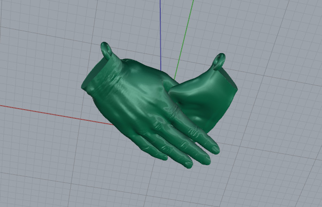 Hand pendant Model 7410 3D print model_5