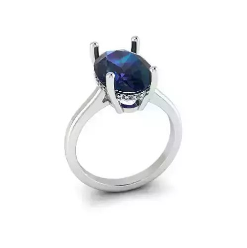 Solitaire ring Model 7404