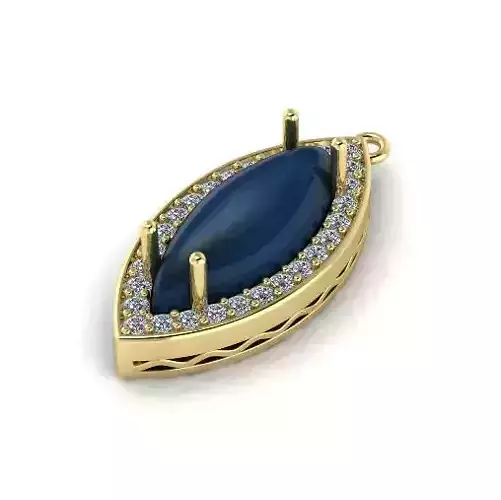 Marquise pendant Model 7400