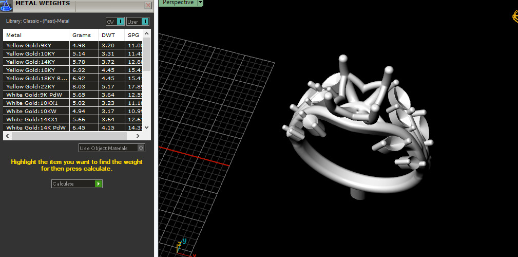 Ring leaves Model 7388 3D print model_6