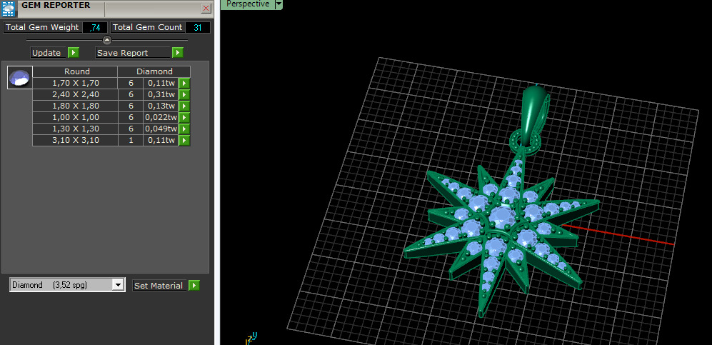 Stern Pendant Model 7387 3D print model_7