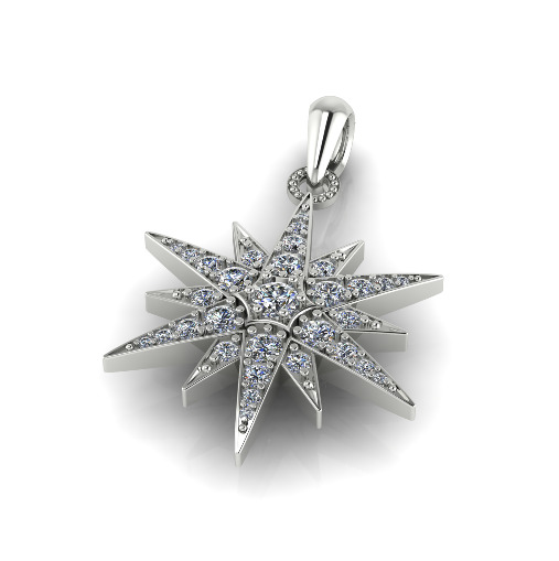 Stern Pendant Model 7387 3D print model_1