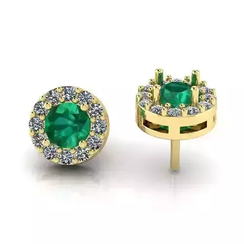 Stud earrings Model 7385