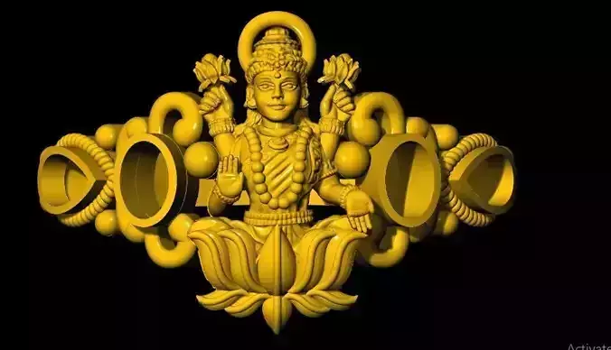 laxmi ring 3dm file