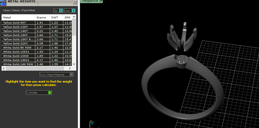 Solitaire ring Model 7480 3D print model_6