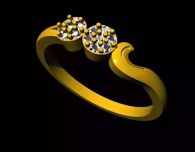 cluster ring 3dm file