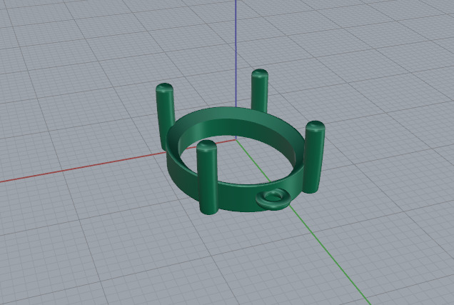 Pendant Model 7468 3D print model_3