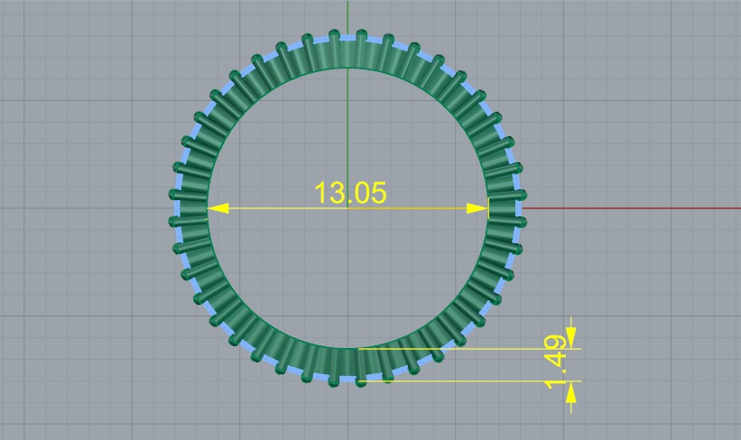 Ring Model 7466 3D print model_5