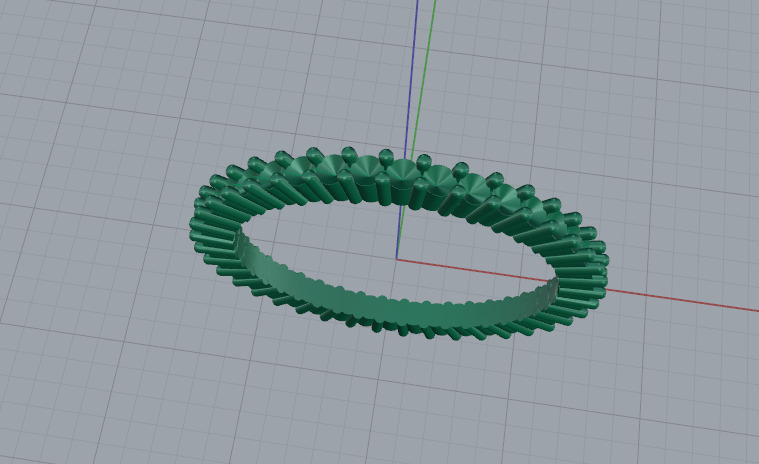 Ring Model 7466 3D print model_2