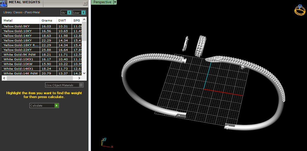 Bracelet cart Model 7465 3D print model_6