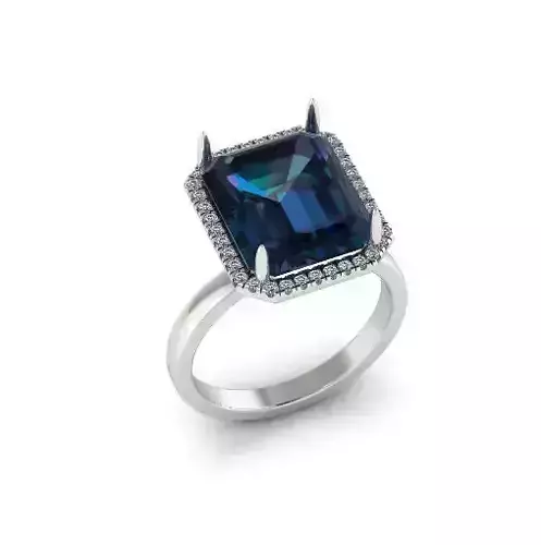 Ring emerald Model 7463