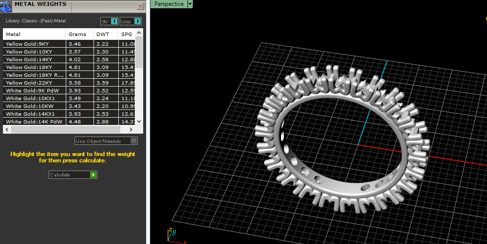 Ring Model 7461 3D print model_6