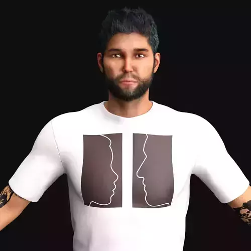 D Man CHARACTER MODEL