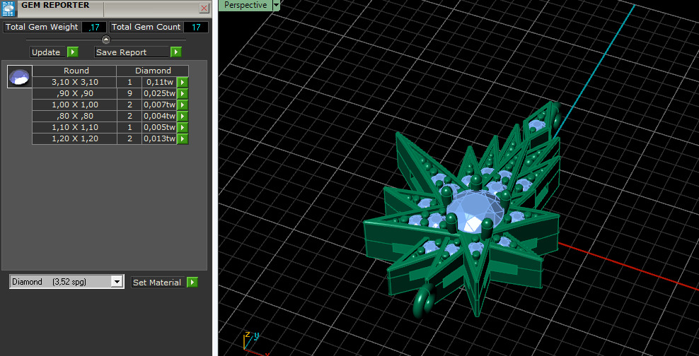 Stern pendant Model 7448 3D print model_7
