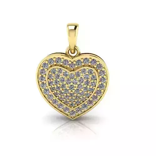 Heart pendant Model 7442