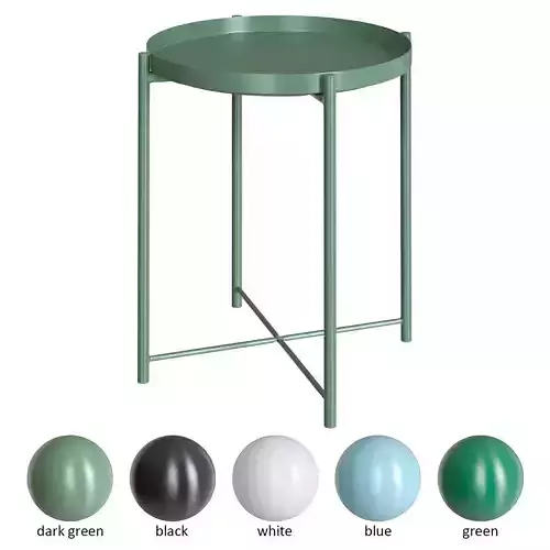 Modern Round Tray Table