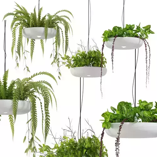  Indrid Decorative Plants White Light By Lightmakers