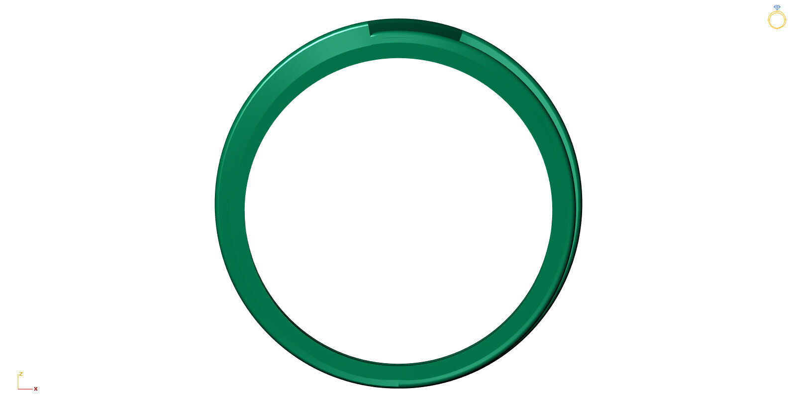 Jewelry 3D Models with render and 3dm stl - R-3939 3D print model_2