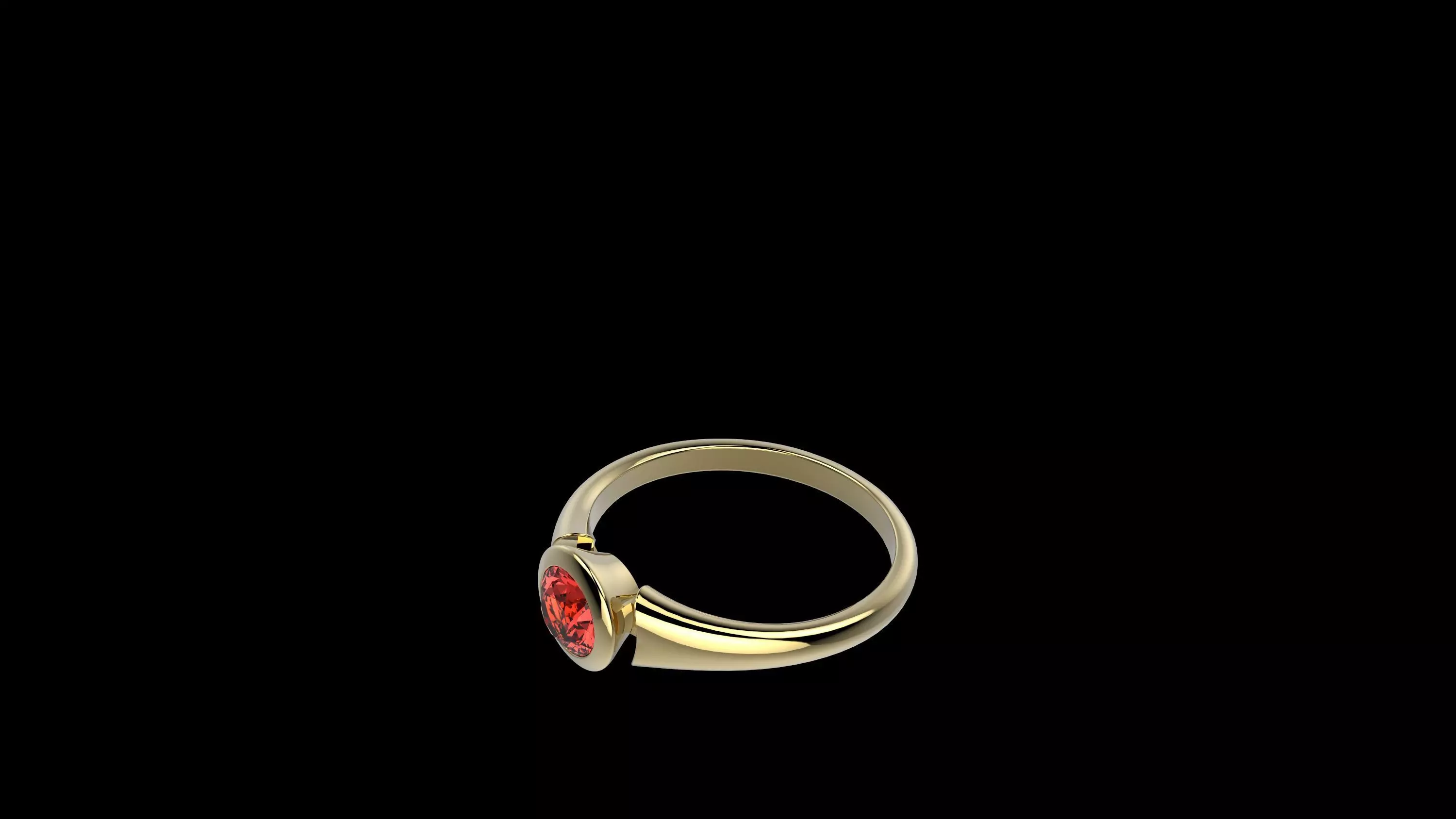 M RINGS CG 3D print model